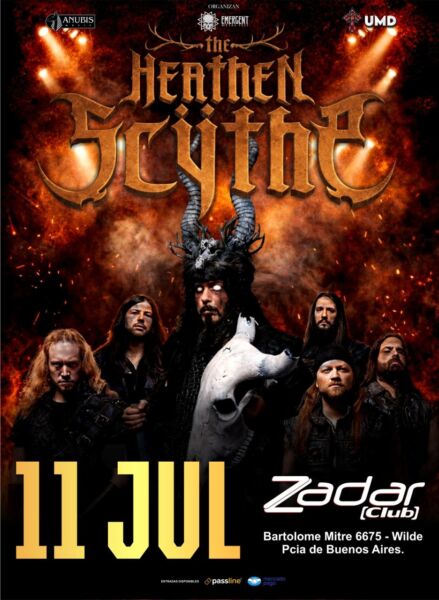heathen scythe en Zadar club wilde