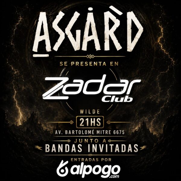 Asgard en Zadar club Wilde