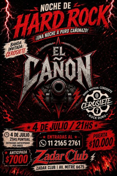 El cañon en zadar club wilde