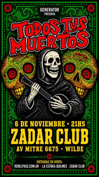 Todos tus Muertos en zadar club wilde